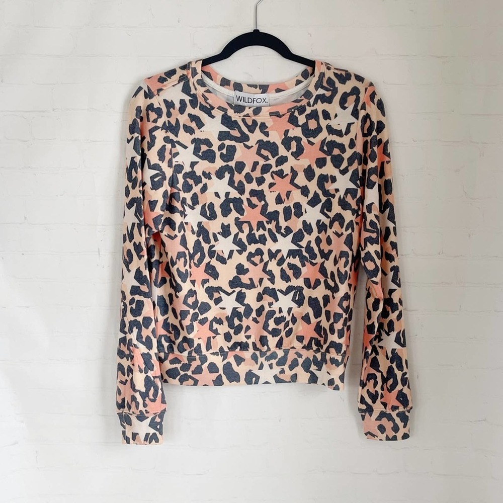 [Wildfox] NWT stars and spots baggy beach jumper top XS